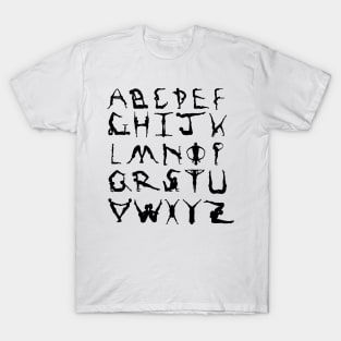 Acro Yoga - Alphabet T-Shirt